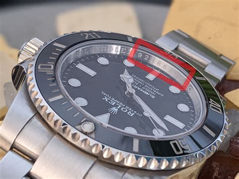 numéro série rolex